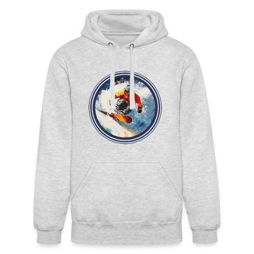 Snowboarding Rebel - Unisex Heavyweight Hoodie