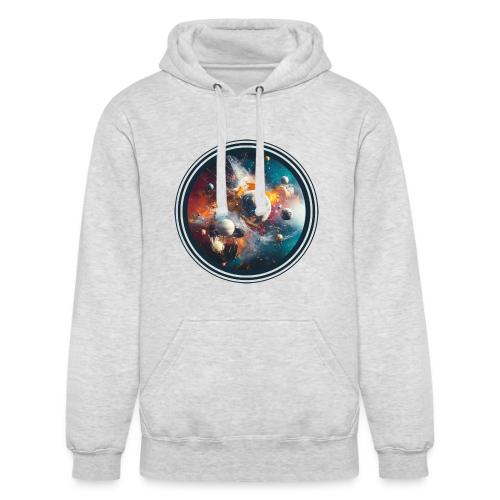 Planets in Acrylic Dreams - Unisex Heavyweight Hoodie