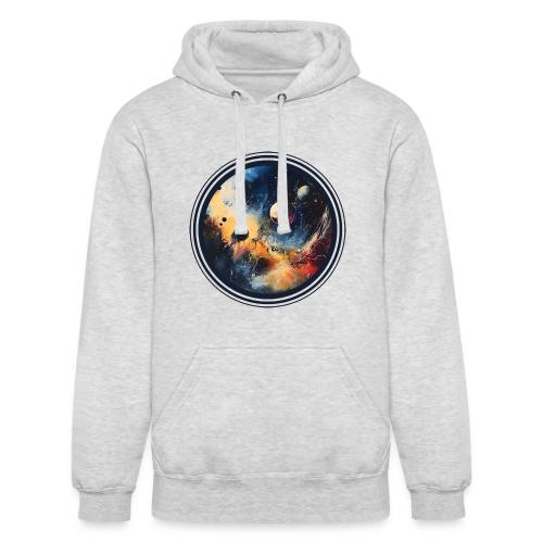 Chaotic Color Planets - Unisex Heavyweight Hoodie