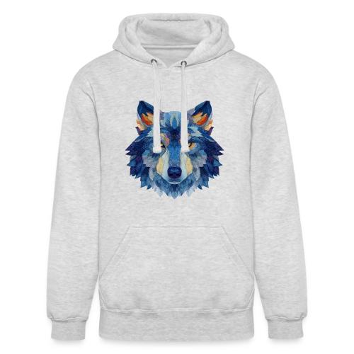 Wolf: Alpha Portrait - Unisex Heavyweight Hoodie