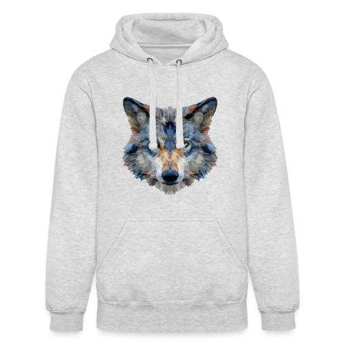 Wolf: Chromatic Wild Gaze - Unisex Heavyweight Hoodie