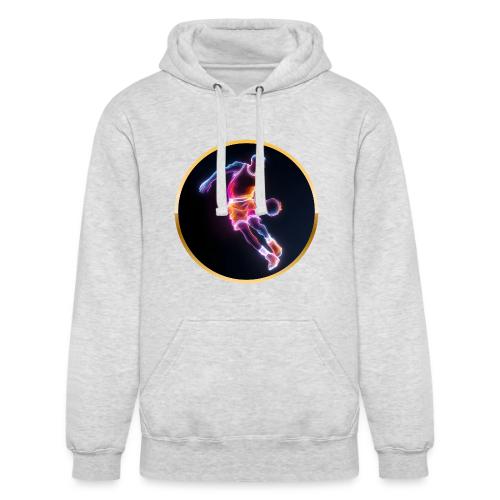 Neon Basketball Player - Unisex Heavyweight Hoodie