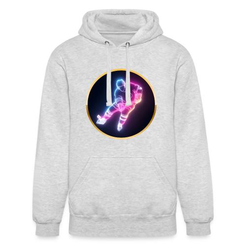 Hockey: Neon Ice Striker - Unisex Heavyweight Hoodie