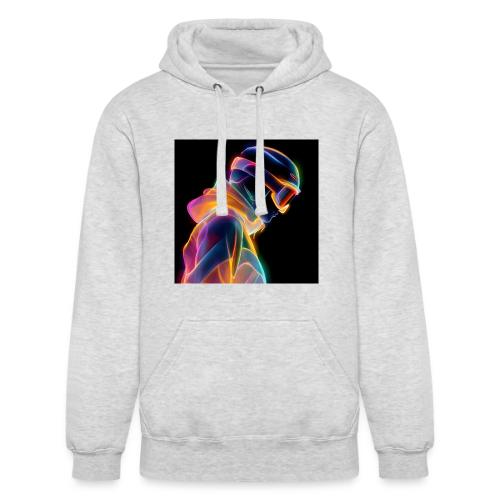Snowboarding: Neon Gravity Ride - Unisex Heavyweight Hoodie