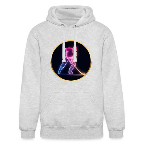 Hockey: Neon Ice Rush - Unisex Heavyweight Hoodie