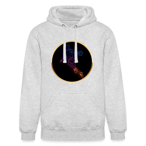 Basketball: Neon Jump Shot - Unisex Heavyweight Hoodie