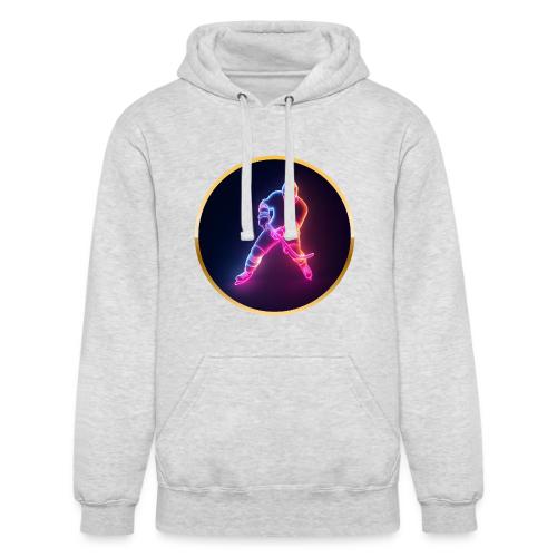 Hockey: Neon Ice Strike - Unisex Heavyweight Hoodie