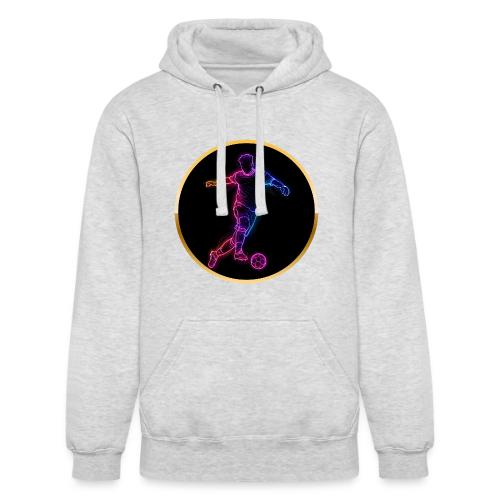 Neon Soccer Flow - Unisex Heavyweight Hoodie