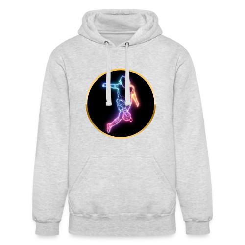 Soccer: Neon Goal Fusion - Unisex Heavyweight Hoodie