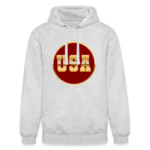 Golden USA Seal - Unisex Heavyweight Hoodie