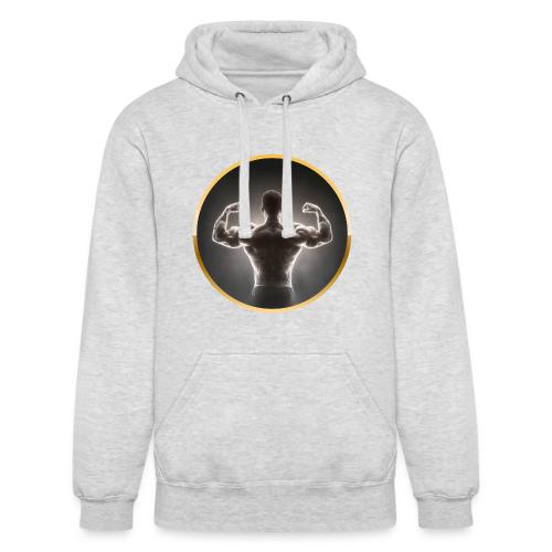 Bodybuilding: Neon Strength Frame - Unisex Heavyweight Hoodie