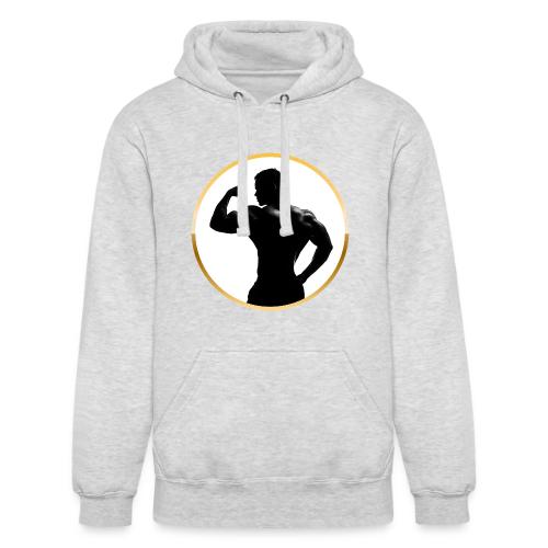 Bodybuilder: Classic Flex Emblem - Unisex Heavyweight Hoodie