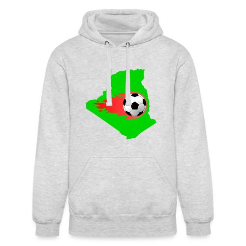 Algerian Football Fire - Unisex Heavyweight Hoodie