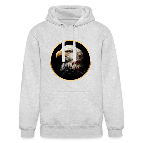 America: Golden Freedom Crest - Unisex Heavyweight Hoodie