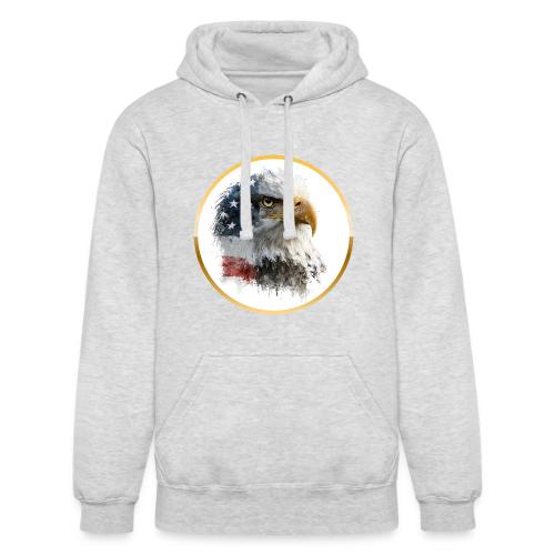 USA: Patriot Wing Emblem - Unisex Heavyweight Hoodie