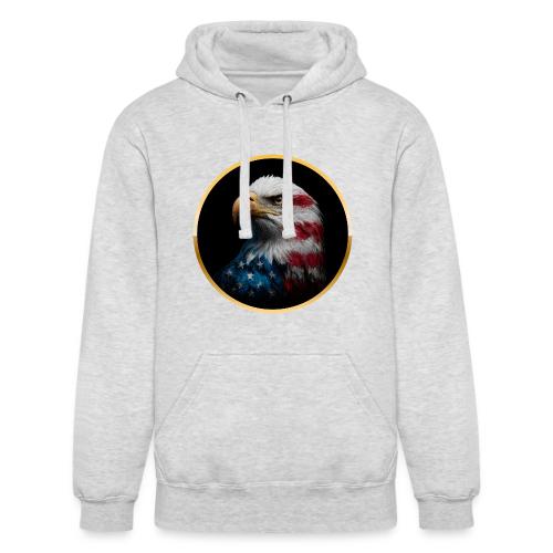 USA: Liberty Emblem - Unisex Heavyweight Hoodie
