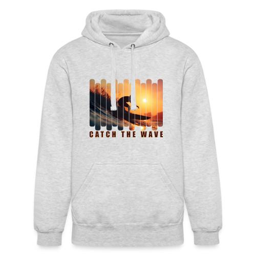 Surfing: Catch the Wave - Unisex Heavyweight Hoodie