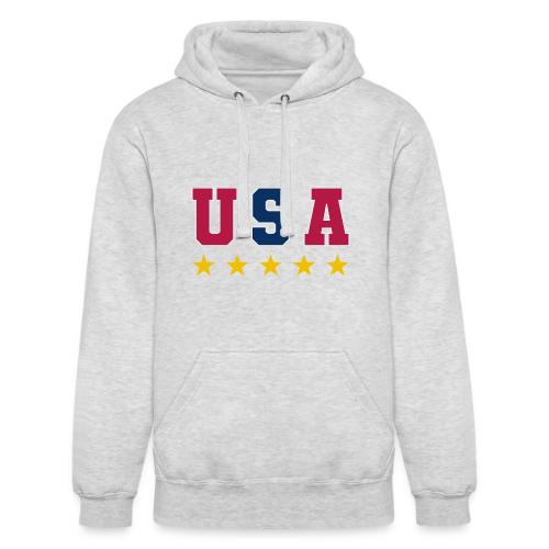 USA Varsity Stars - Unisex Heavyweight Hoodie