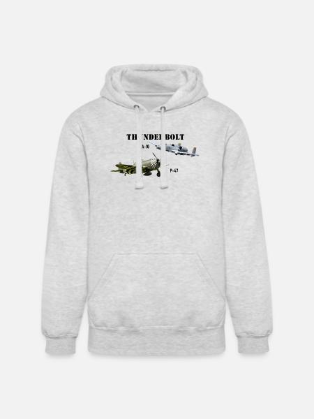 Thunderbolts - Unisex Heavyweight Hoodie - ash gray