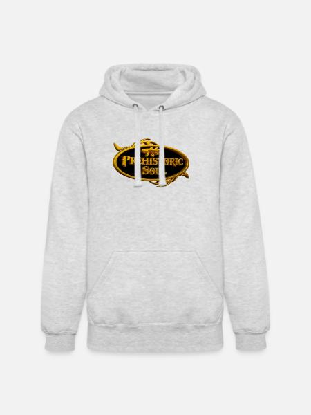 Prehistoric Soul - Unisex Heavyweight Hoodie - ash gray