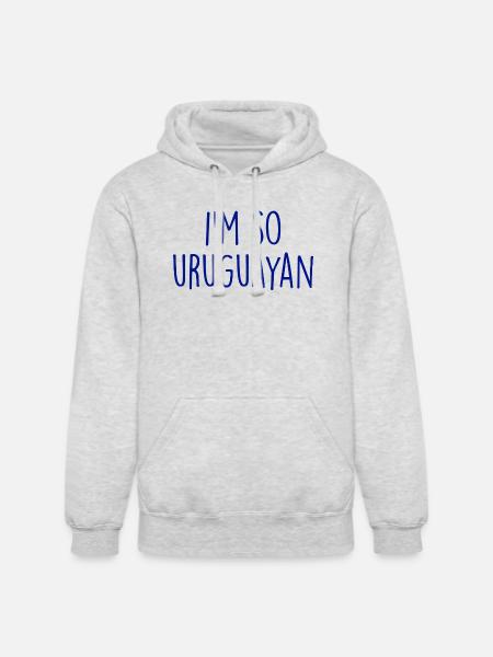 I'm so Uruguayan - Unisex Heavyweight Hoodie - ash gray