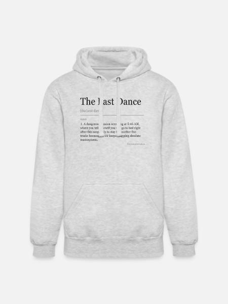 The Last Dance - Unisex Heavyweight Hoodie - ash gray
