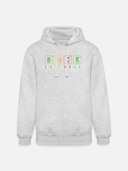 Black Nurse Registered Nurse - Unisex Heavyweight Hoodie - ash gray