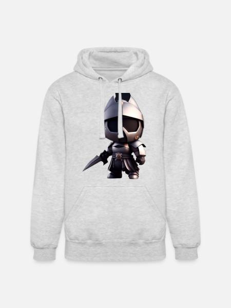 War World - Unisex Heavyweight Hoodie - ash gray