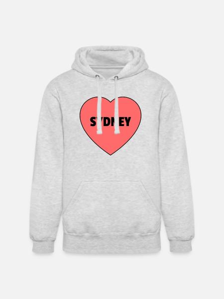 Sydney Australia - Unisex Heavyweight Hoodie - ash gray