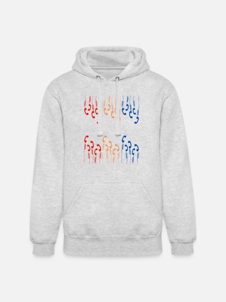 old phone - Unisex Heavyweight Hoodie - ash gray