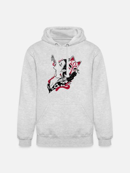 The Last Dagger - Unisex Heavyweight Hoodie - ash gray
