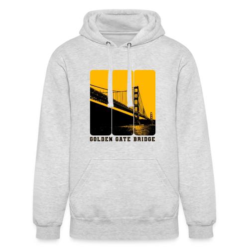 Golden Gate Bold Icon - Unisex Heavyweight Hoodie