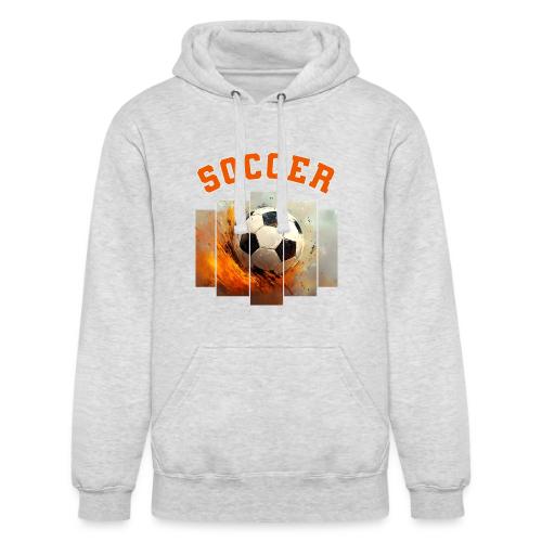 Soccer Iconic Touch - Unisex Heavyweight Hoodie