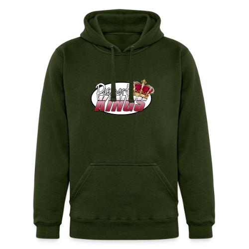 Passportkings white shirt design - Unisex Heavyweight Hoodie