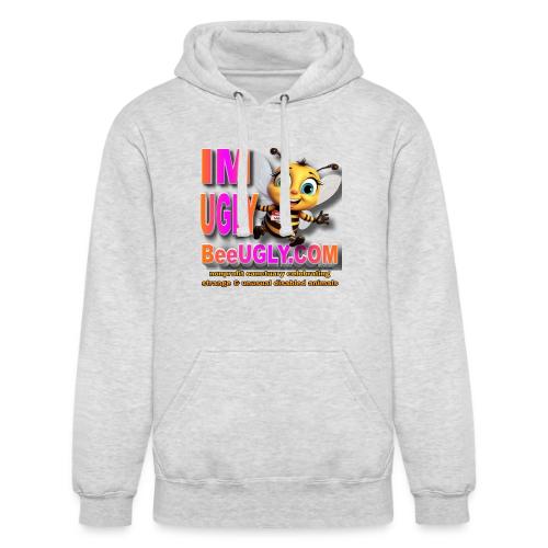 IM UGLY NonProfit all PROCEEDS help animals - Unisex Heavyweight Hoodie