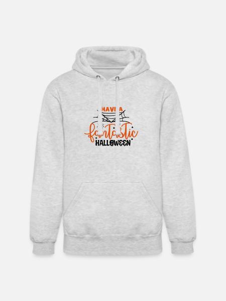 Have A Fantastic Halloween - Unisex Heavyweight Hoodie - ash gray