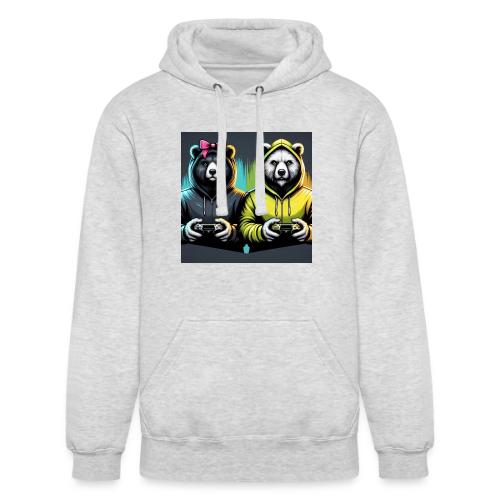 Gamer Bears - Unisex Heavyweight Hoodie