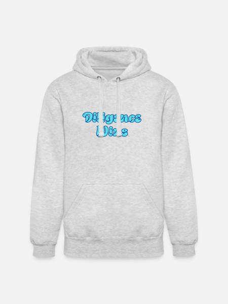 inspiration work - Unisex Heavyweight Hoodie - ash gray