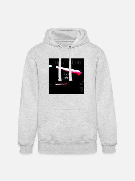 imagination - Unisex Heavyweight Hoodie - ash gray