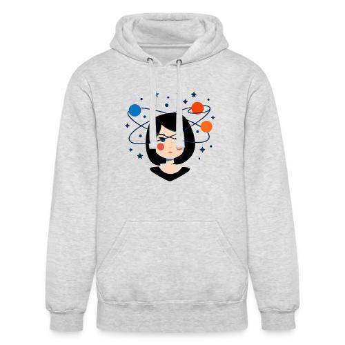 Spaced Out Girl – Mouse Pad - Unisex Heavyweight Hoodie