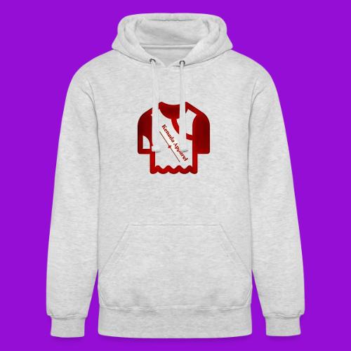 Kenada Logo white spray - Unisex Heavyweight Hoodie