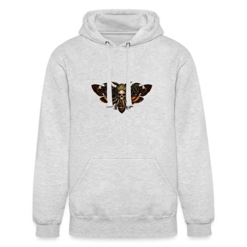 Cthulhu Moth Skull - Unisex Heavyweight Hoodie