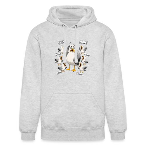 Seagull Mom Chaos - Unisex Heavyweight Hoodie