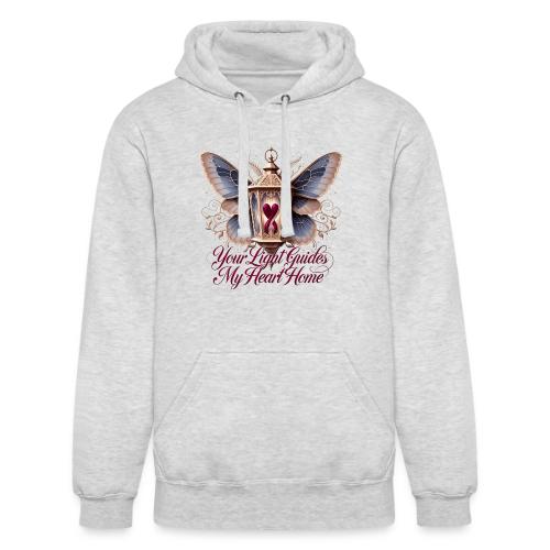 Your Light Guides My Heart HomeGifts T-Shirt - Unisex Heavyweight Hoodie
