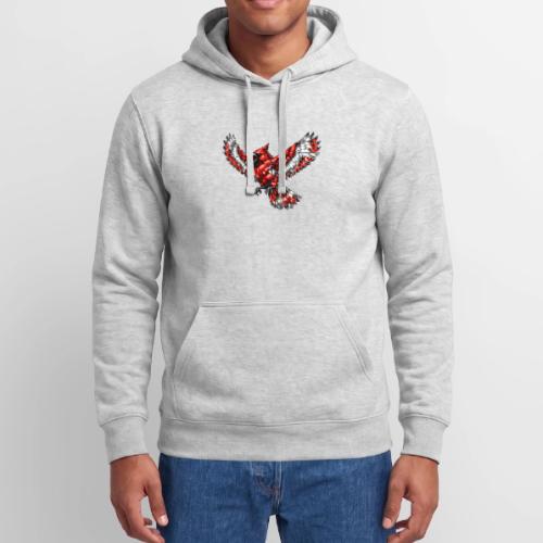 Cardinal in Flight - Unisex Heavyweight Hoodie