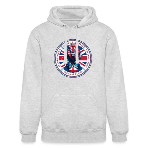 England Lion Emblem T Shirt, Flag Pride Gift - Unisex Heavyweight Hoodie