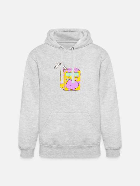 all juice no seeds - Unisex Heavyweight Hoodie - ash gray