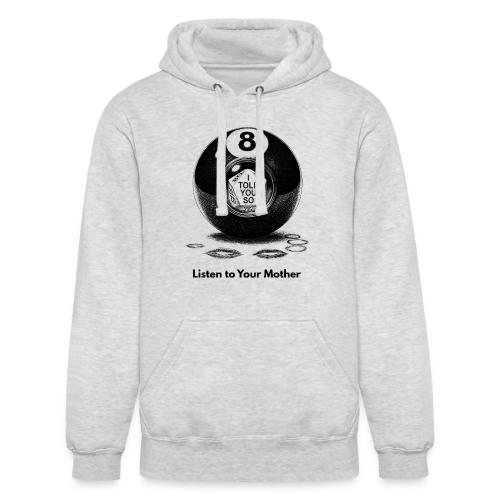 Sarcastic Mom T-Shirt Magic 8-Ball Oracle - Unisex Heavyweight Hoodie