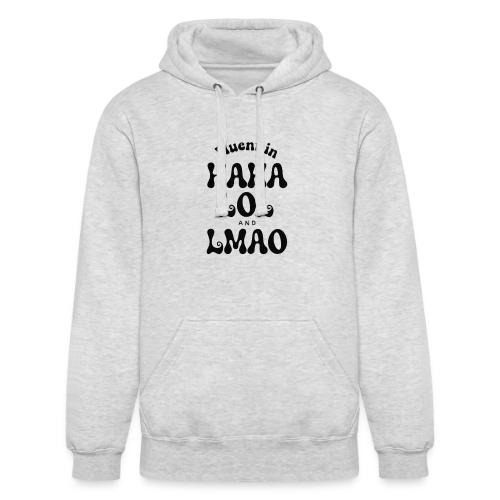 Fluent in HAHA LOL LMAO Funny Humor-Bilingual Joke - Unisex Heavyweight Hoodie