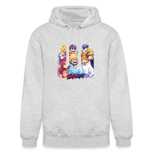 Thrill Rush Anime Squad Streetwear - Unisex Heavyweight Hoodie